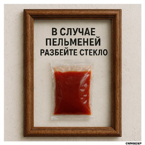 В СЛУЧАЕ ПЕЛЬМЕНЕЙ РАЗБЕЙТЕ СТЕКЛО
