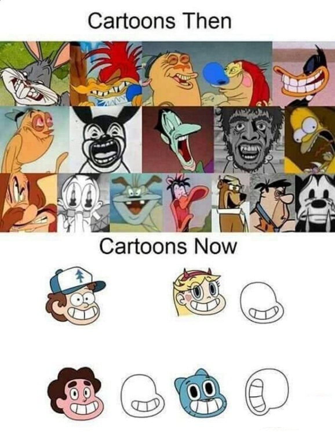 Cartoons Then 7 22 Cartoons Now