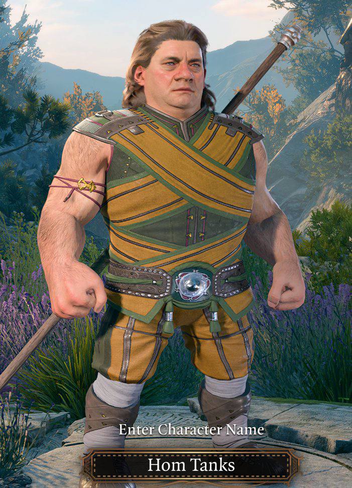 Enter Character Name Hom Tanks