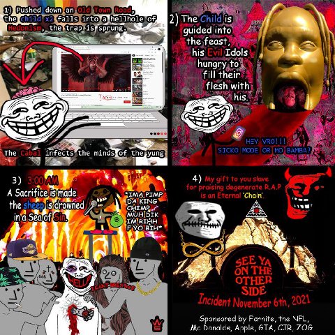 down. of, The is и Я feast, В his Idols fill their 4 flesh with his. 37 The infects the mindsfor “the yung а 3) 4) А ‘Chain’ the и in'd 7 5 a у i 4 4 Sponsored Fornite, the NFL, №с Donalds, Apple, GTA