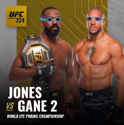 JONES GANE 2 WORLD EYE POKING CHAMPIONSHIP