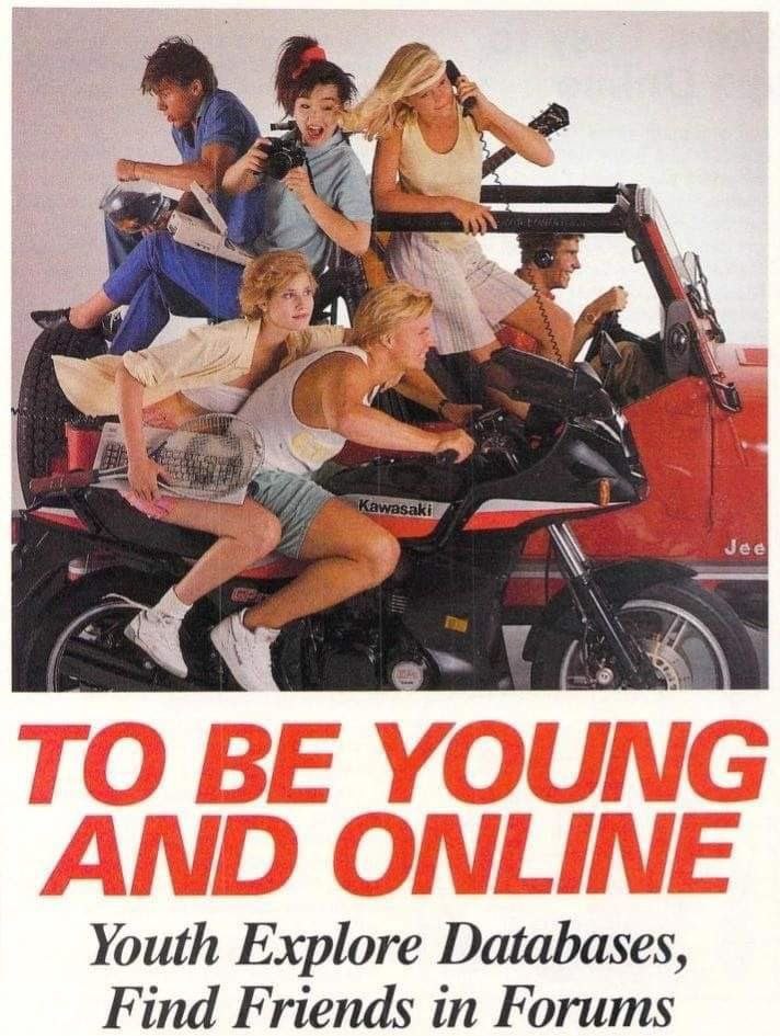 as Jee 4 TO BE YOUNG AND ONLINE Youth Explore Databases, Find Friends in Forums