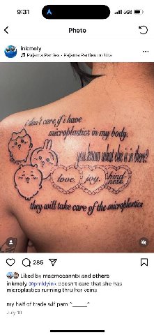 Photo inkmoly eee Pajama Parties Pajama Parties no Uta wit а У Liked macmccanntx and others inkmoly @pmldyink doesn't care that she has microplastics running thru her veins my half of trade wif pam Ju
