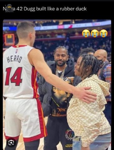 42 Dugg built like a rubber duck