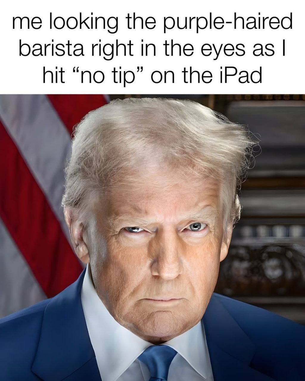 me looking the purple-haired barista right in the eyes as hit “no tip” on the iPad