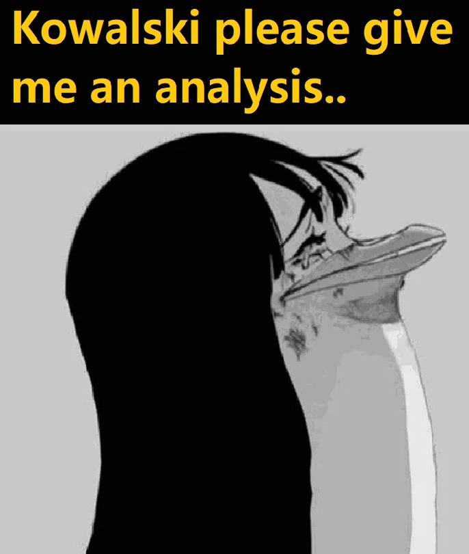 Kowalski please give me an analysis..