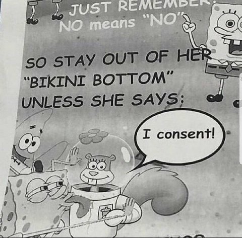 SO “BIKINI BOTTOM” UNLESS SHE SAYS