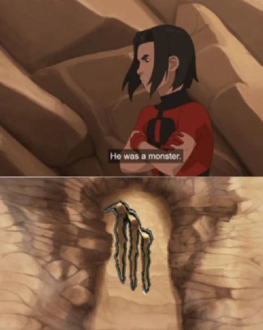 was а monster
