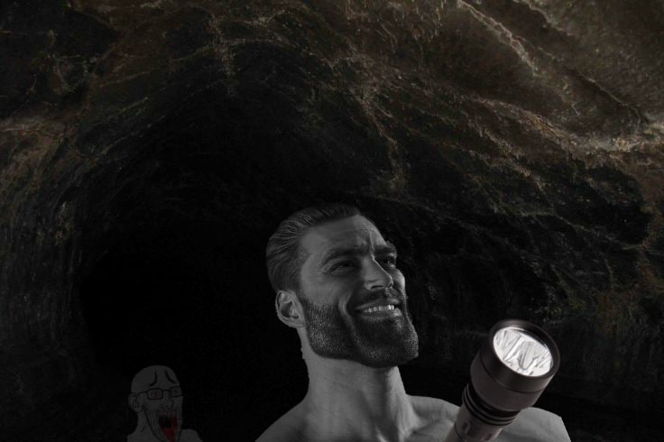 "W-what are we doing in here?"
"We're going to the Inner Earth"
"But this is an abandoned coal mine and we've reached a dead en-"
"It's okay, I brought dynamite"
"I don't think that's a good ide-"
"Hi
