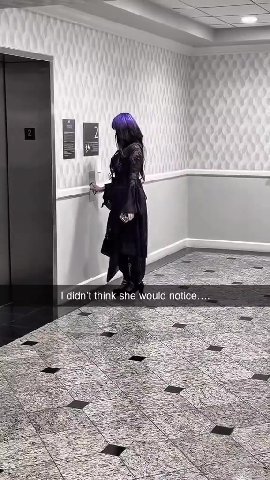 | didn’t think she would notice....