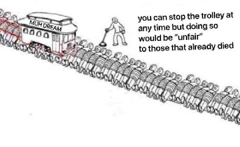 you can stop the trolley at MUR ЕАМ any time but doing so 14, would be “unfair” to those that already died 5 2 (7 ary 5 ‘ayy
