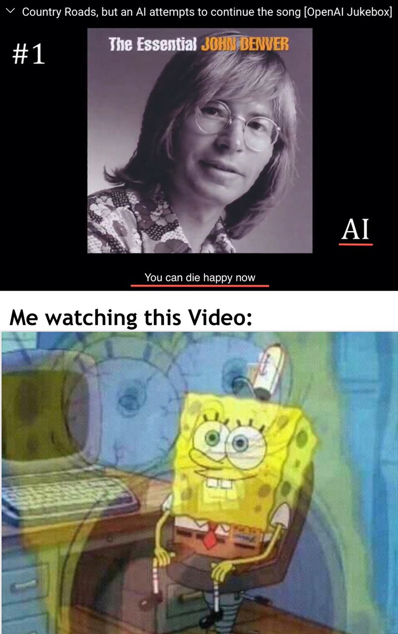 Country Roads, but attempts to continue the song [ОрепА! Jukebox] #1 The Essential You can die happy now Me watching this Video: 4 в 7 я