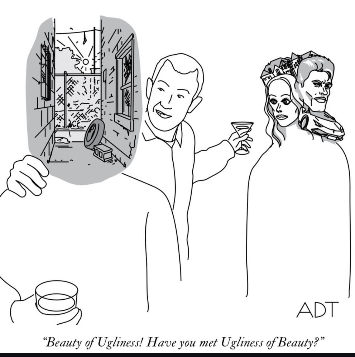 у ADT “Beauty of Ugliness! Have you met Ugliness of Beauty?”