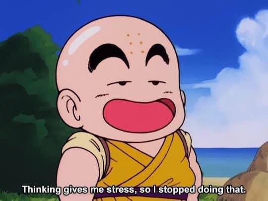 Thinking so stoppedidoing tha