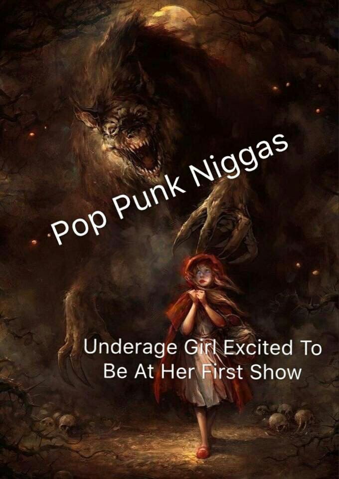 Underage Girl Excited To Be At Her First Show
