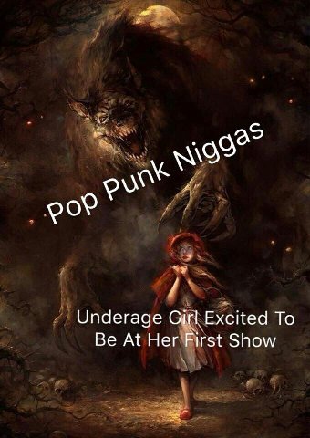 Underage Girl Excited To Be At Her First Show
