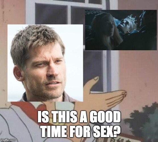 TIME FOR SEX?