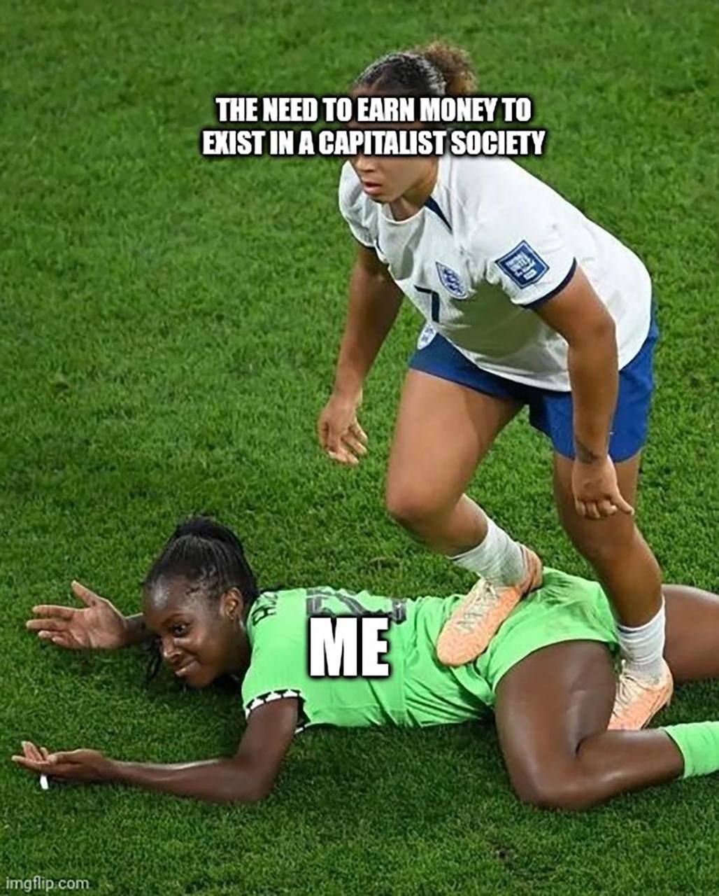 THE NEED ТО EARN MONEY ТО EXISTINA SOCIETY 1