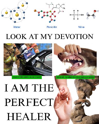 Water Penicillin LOOK AT At I THE PERFECT HEALER