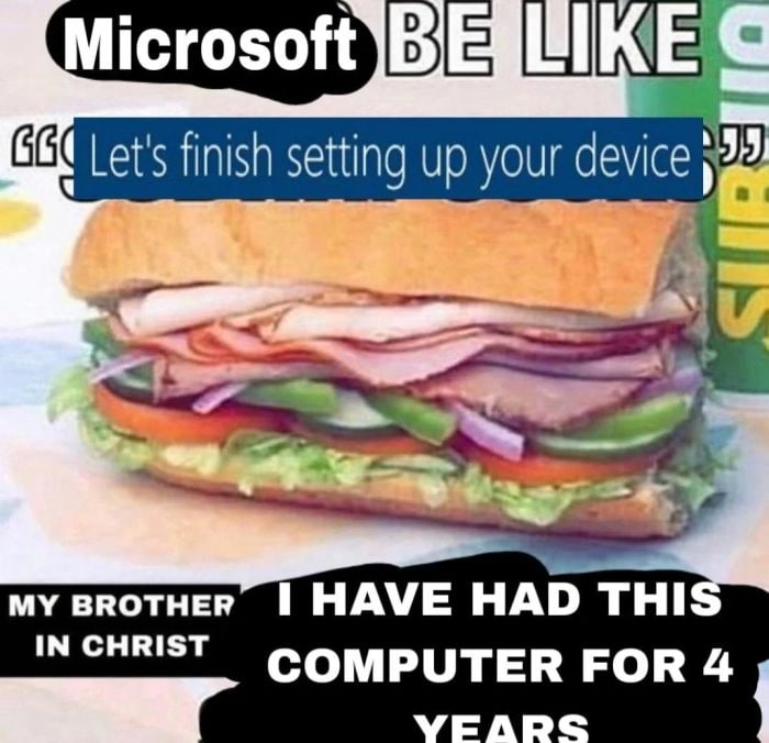 et's finish setting up your device К HAVE HAD THI IN CHRIST COMPUTER FOR 4