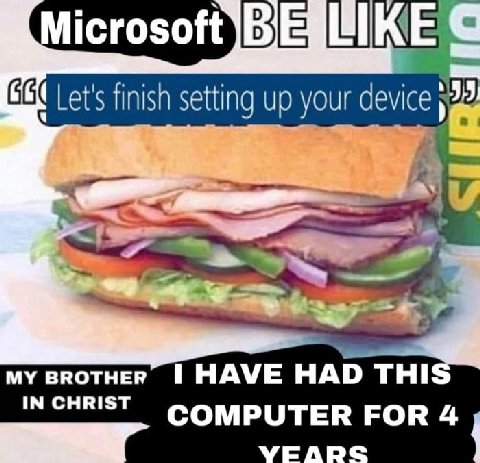 et's finish setting up your device К HAVE HAD THI IN CHRIST COMPUTER FOR 4
