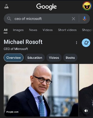 Google ceo of microsoft Michael Rosoft CEO of Microsoft Education Videos Books Реоре.сот 0