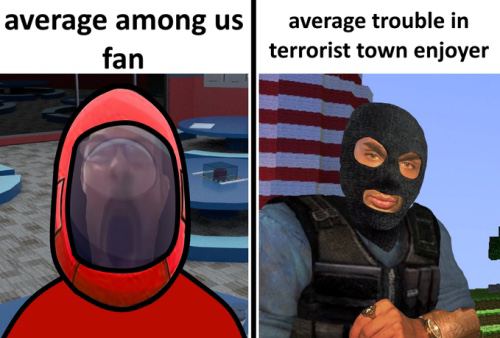 average trouble in average among fan terrorist town enjoyer