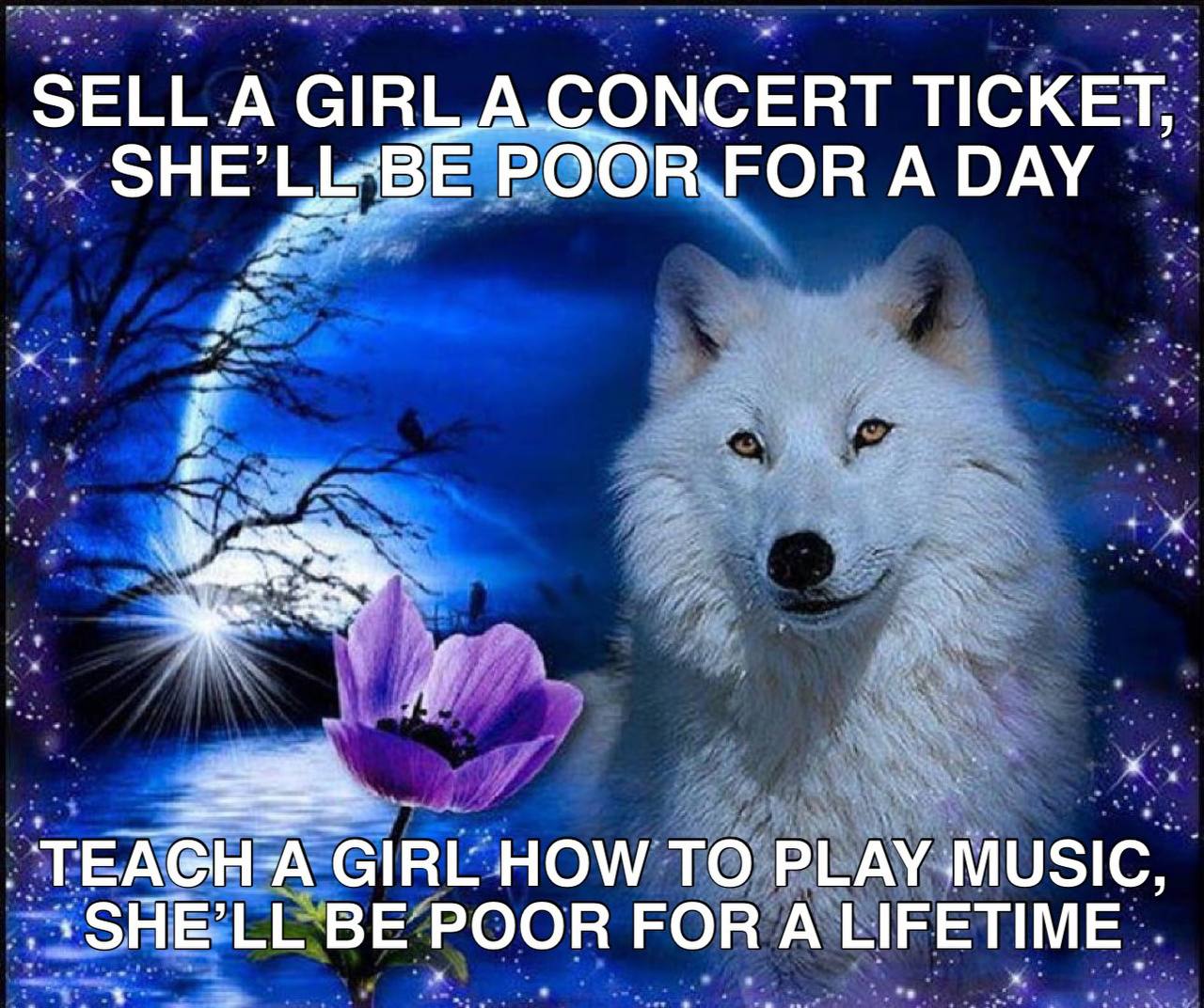 SELL A СОМСЕРТ POOR.FOR A DAY GIRL HOW TO PLAY MUSIC, BE POOR FOR A LIFETIME