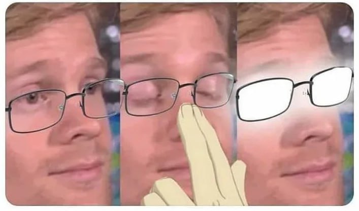 my honest reaction