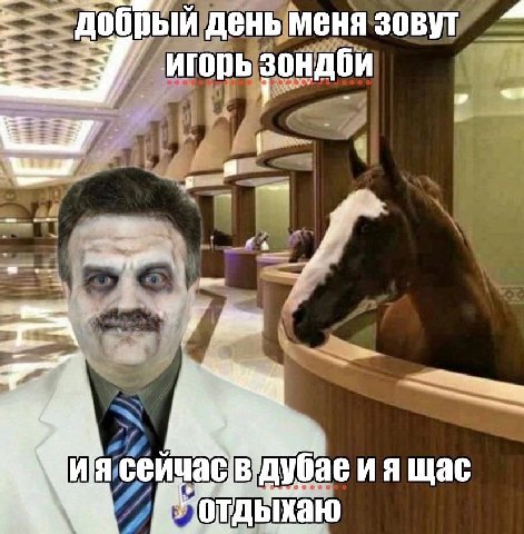 Добрый день меня зовут игорь зондби иящас