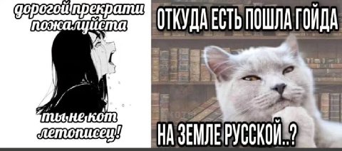 ОТКУДАЕСТЬ ПОШЛА ГОЙДА