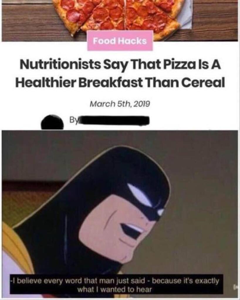 Food Hacks Nutritionists Say That В A Healthier Breakfast Than Cereal March Sth, 2019
