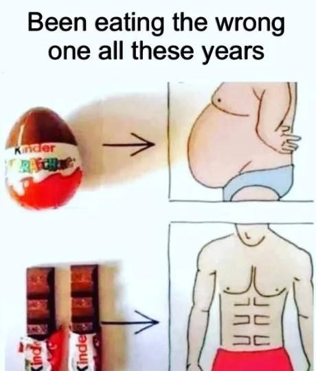 Been eating the wrong one all these years