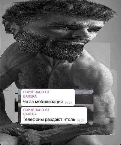 ПЗРЗСЛАНО ОТ ВАЛЕРА Че за мобилизация 14:24 ПЗРЗСЛАНО ОТ Телефоны раздают чтоль