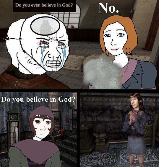 you even believe in God? о. у you believe in God? 1
