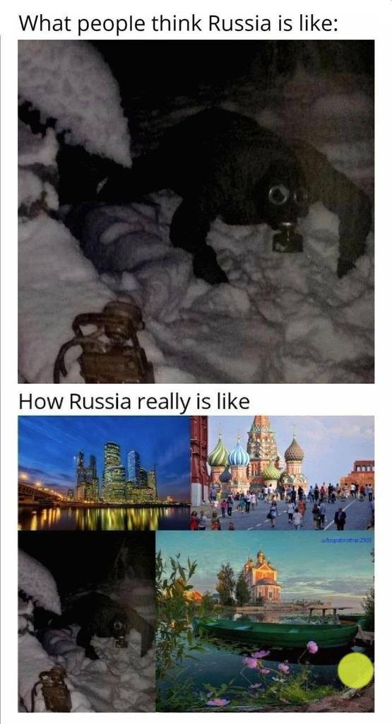 What people think Russia is like: How Russia really is like