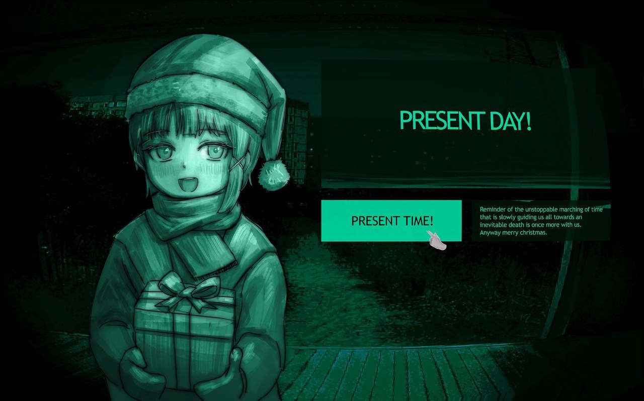 PRESENT DAY! у Reminder of the unstoppable marching of that is slowly guiding all towards an inevitable death is once more with Anyway merry christmas. 4 Me i