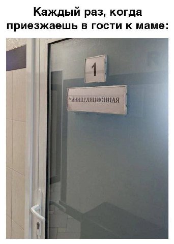 Каждый раз, когда приезжаешь в гости к маме: