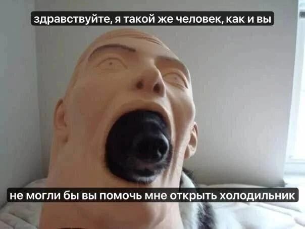 здравствуйте, я такой же человек, как и вы не могли бы вы помочь мне открыть холодильник
