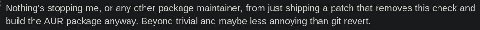 NOTE: You do NOT have permission to distribute build scripts or patches that modify the build system