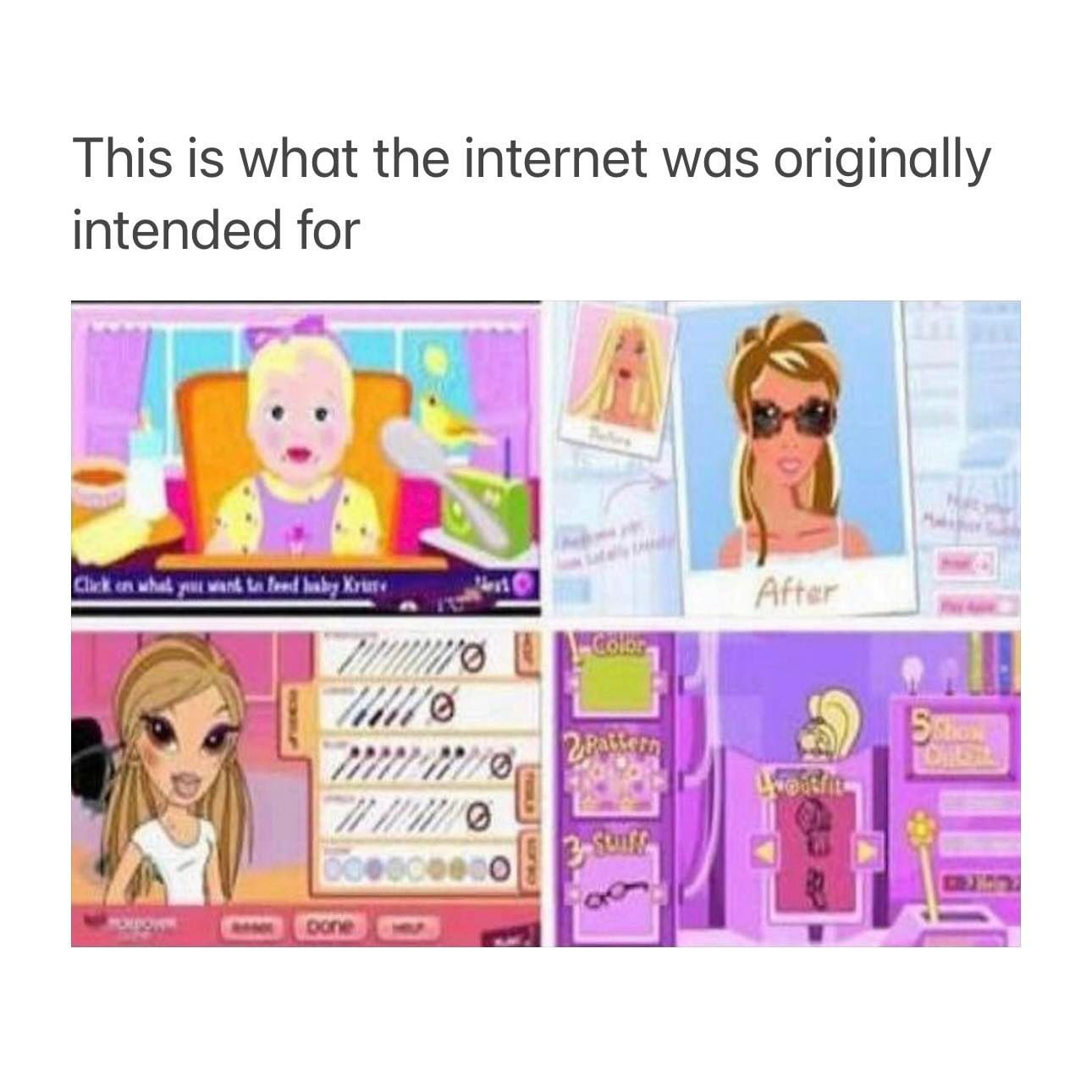 This is what the internet was originally intended for и