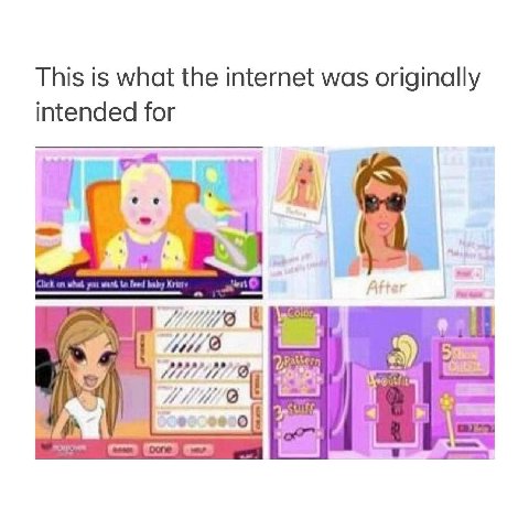 This is what the internet was originally intended for и