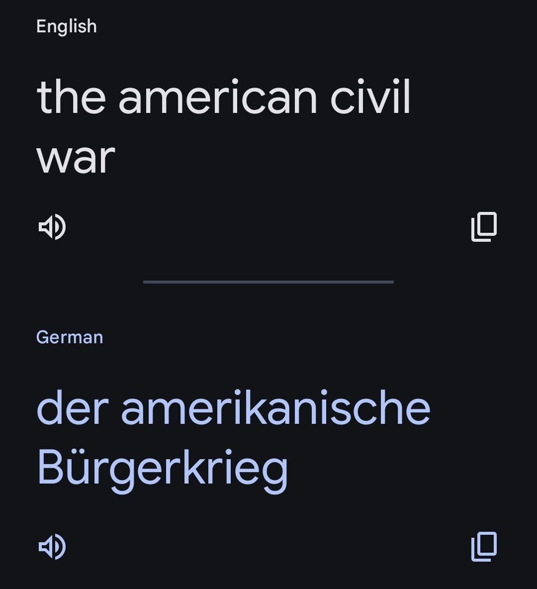 English the american civil War Сегтап der amerikanische Burgerkrieg