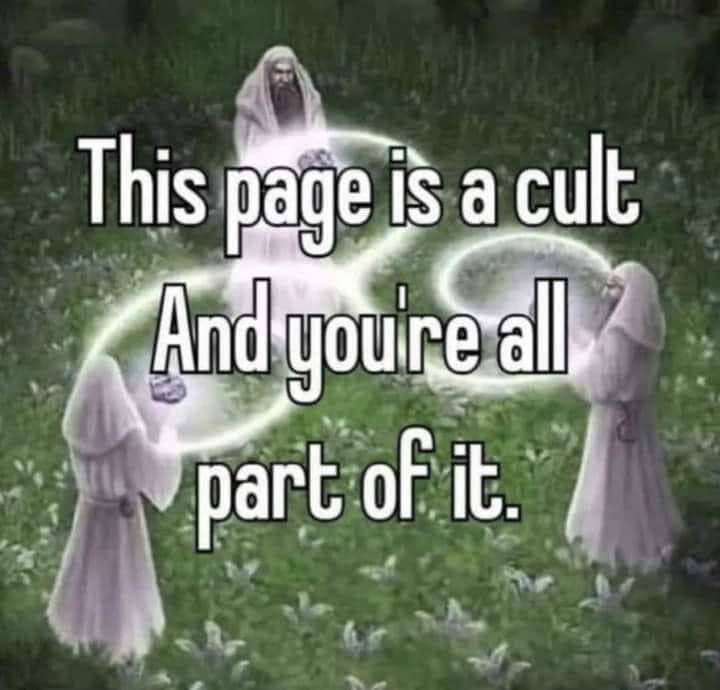 This cult of it.