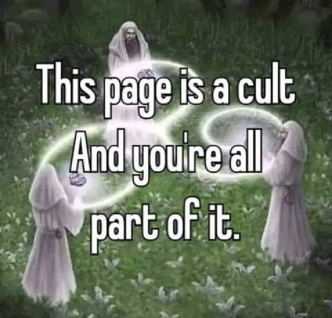 This cult of it.