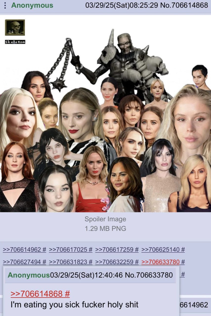 Anonymous 03/29/25(Sat)08:25:29 No.706614868 Spoiler Image 1.29 PNG >>706614962 >>706617025 >>706617259 >>706625140 >>706627494 >>706631823 >>706632259 >>706633780 Anonymous03/29/25(Sat)12:40:46 No.70