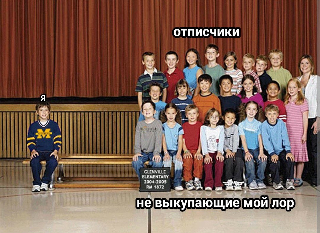 ОТПИСЧИКИ A Я 55 He выкупающие мои лор
