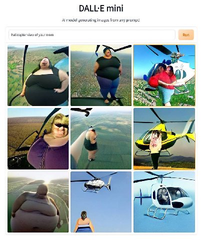 mini model generating images from any prompt! helicopter view of Run 2 A 3
