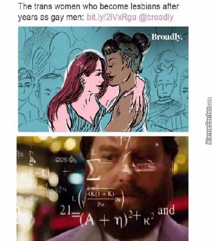 The trans women who become lesbians after years as gay men: Broadly. и “4 i 2 Я 7 a if and —(А