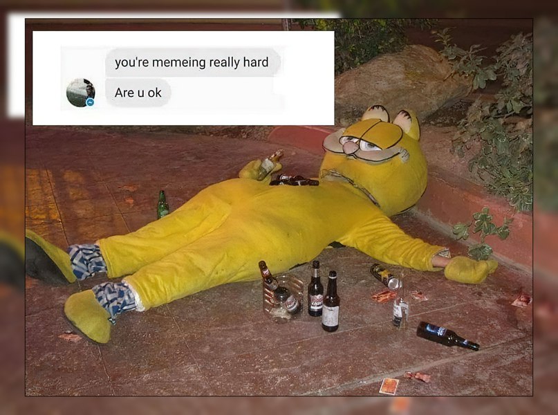 you're memeing really hard Are и